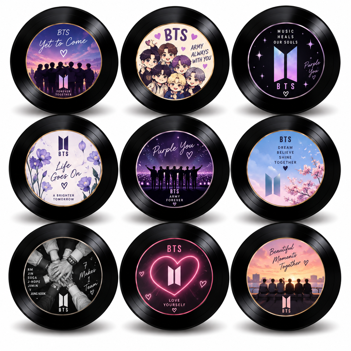 BTS Vinyl Set